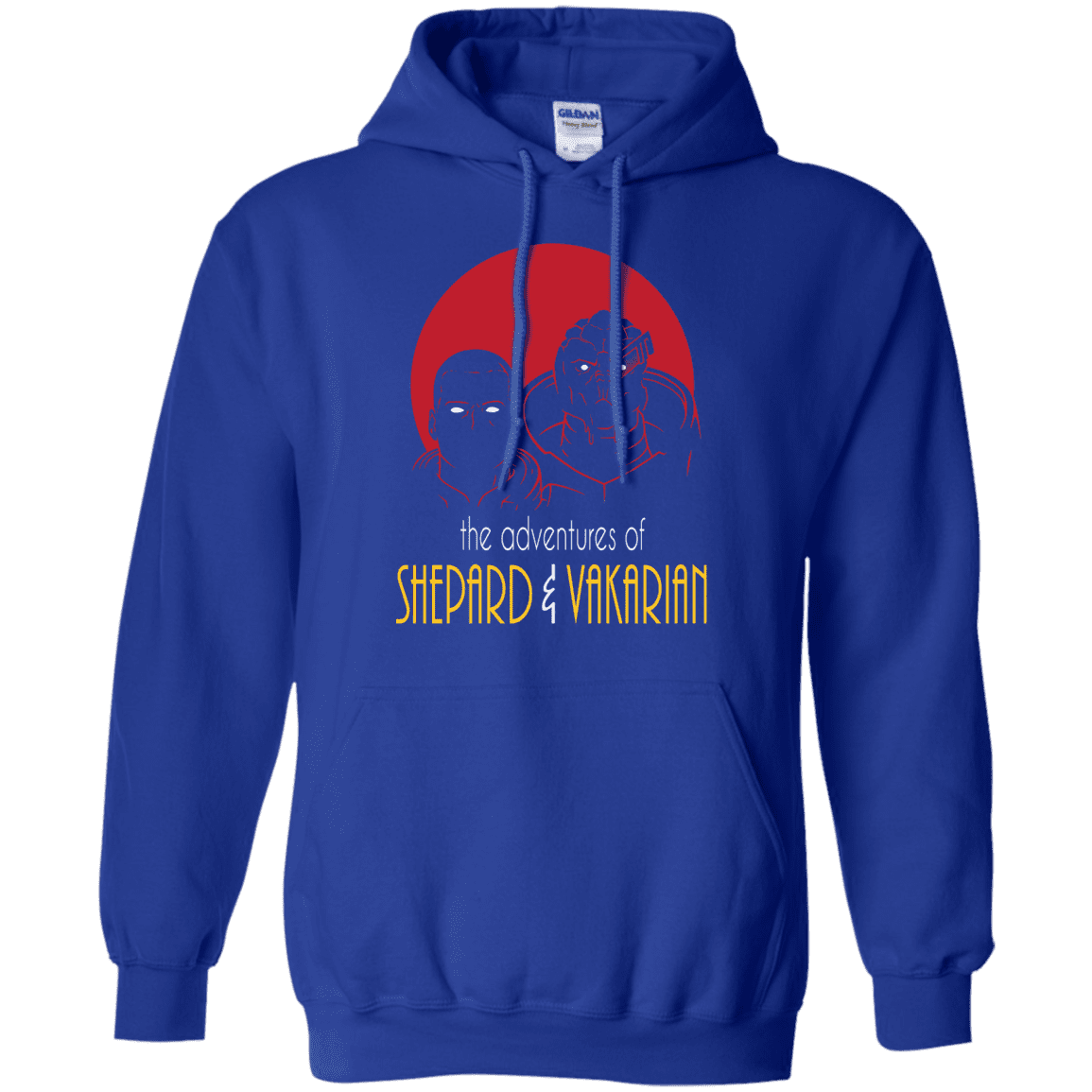 Sweatshirts Royal / S Adventures of Broshep & Vakarian Pullover Hoodie