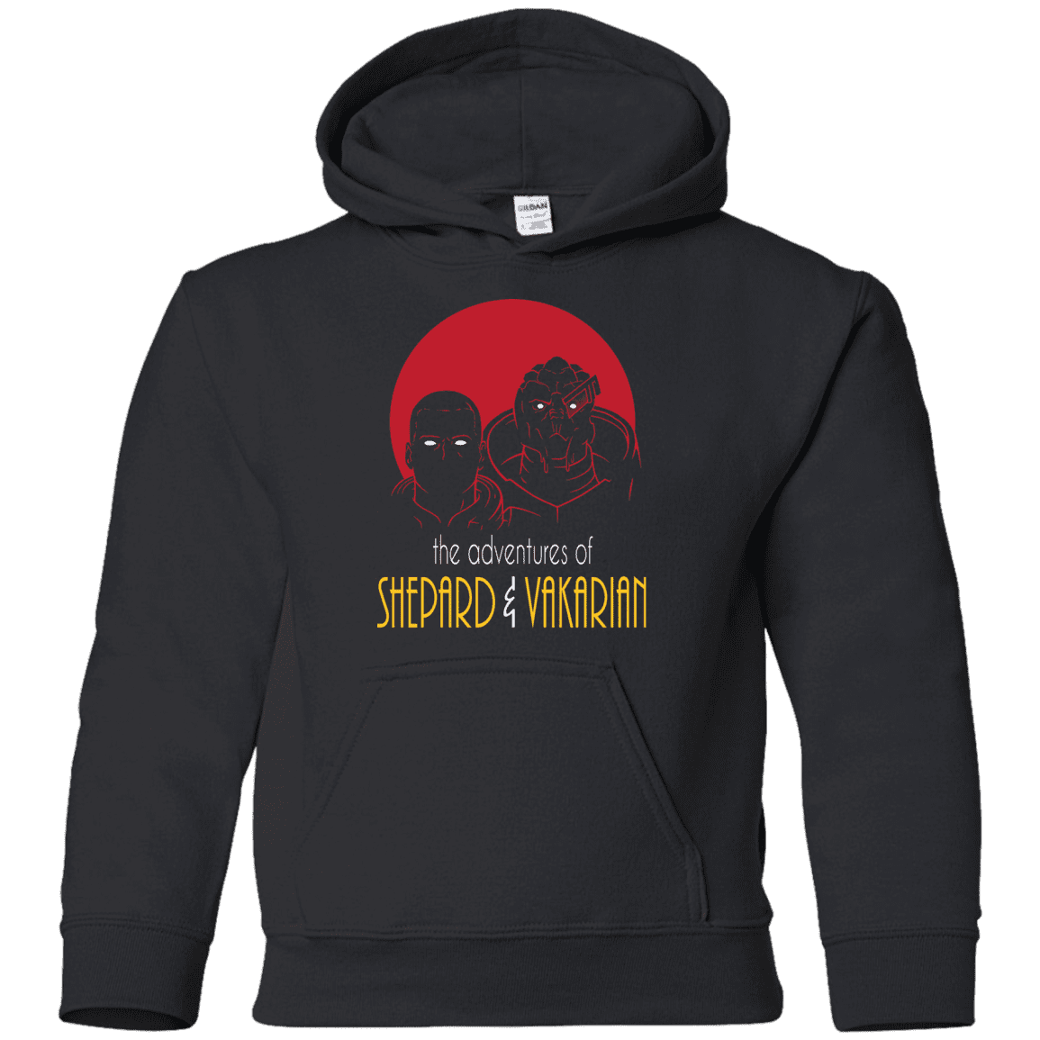 Sweatshirts Black / YS Adventures of Broshep & Vakarian Youth Hoodie