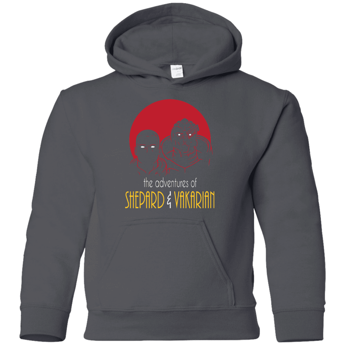 Sweatshirts Charcoal / YS Adventures of Broshep & Vakarian Youth Hoodie