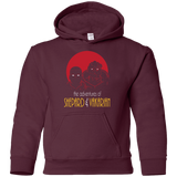 Sweatshirts Maroon / YS Adventures of Broshep & Vakarian Youth Hoodie