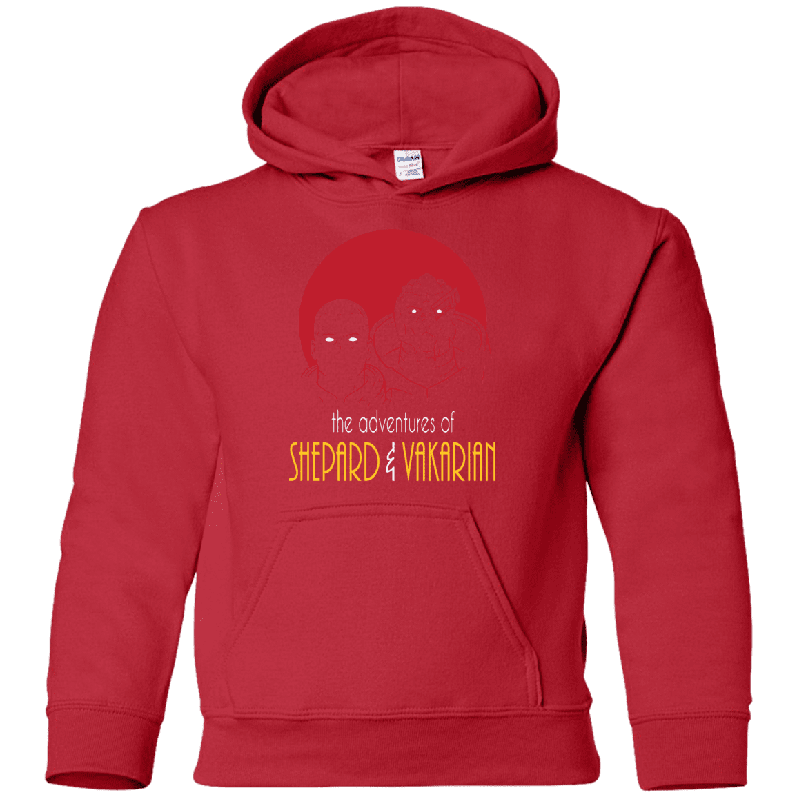 Sweatshirts Red / YS Adventures of Broshep & Vakarian Youth Hoodie