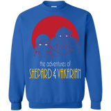 Sweatshirts Royal / S Adventures of Femshep & Vakarian Crewneck Sweatshirt