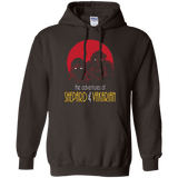 Sweatshirts Dark Chocolate / S Adventures of Femshep & Vakarian Pullover Hoodie