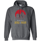 Sweatshirts Dark Heather / S Adventures of Femshep & Vakarian Pullover Hoodie