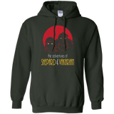 Sweatshirts Forest Green / S Adventures of Femshep & Vakarian Pullover Hoodie