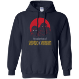 Sweatshirts Navy / S Adventures of Femshep & Vakarian Pullover Hoodie