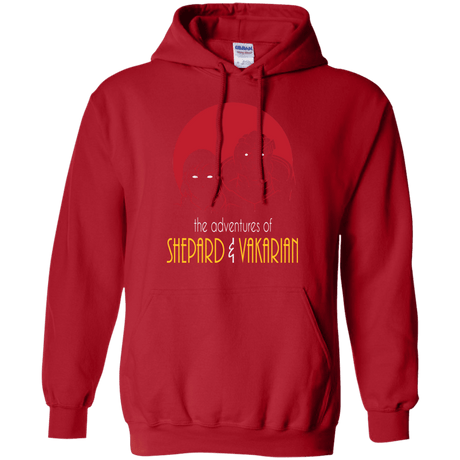 Sweatshirts Red / S Adventures of Femshep & Vakarian Pullover Hoodie