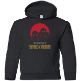 Sweatshirts Black / YS Adventures of Femshep & Vakarian Youth Hoodie