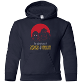 Sweatshirts Navy / YS Adventures of Femshep & Vakarian Youth Hoodie