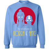 Sweatshirts Carolina Blue / S Adventures of Korra & Aang Crewneck Sweatshirt