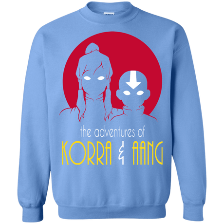 Sweatshirts Carolina Blue / S Adventures of Korra & Aang Crewneck Sweatshirt