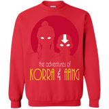 Sweatshirts Red / S Adventures of Korra & Aang Crewneck Sweatshirt