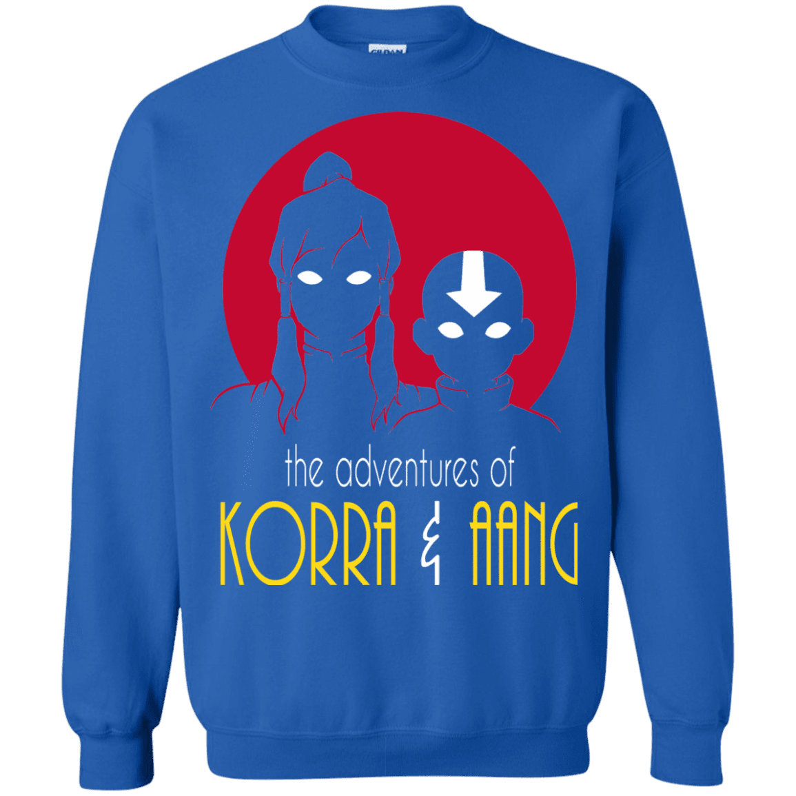 Sweatshirts Royal / S Adventures of Korra & Aang Crewneck Sweatshirt