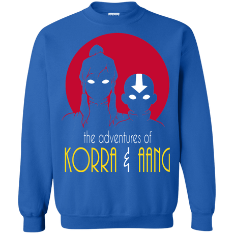 Sweatshirts Royal / S Adventures of Korra & Aang Crewneck Sweatshirt