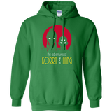 Sweatshirts Irish Green / S Adventures of Korra & Aang Pullover Hoodie