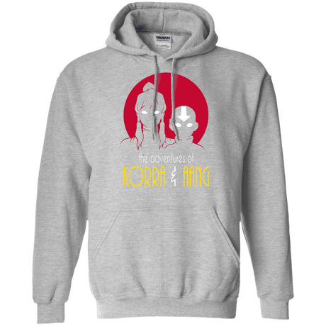 Sweatshirts Sport Grey / S Adventures of Korra & Aang Pullover Hoodie