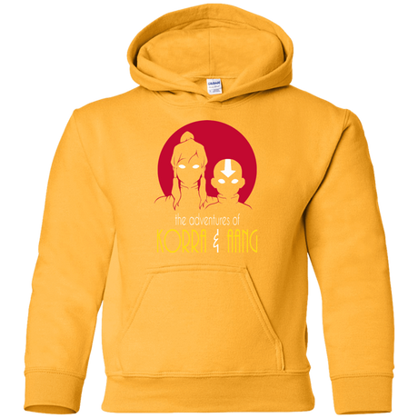 Sweatshirts Gold / YS Adventures of Korra & Aang Youth Hoodie