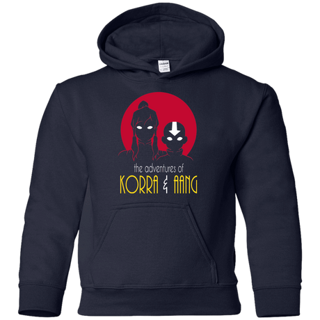 Sweatshirts Navy / YS Adventures of Korra & Aang Youth Hoodie