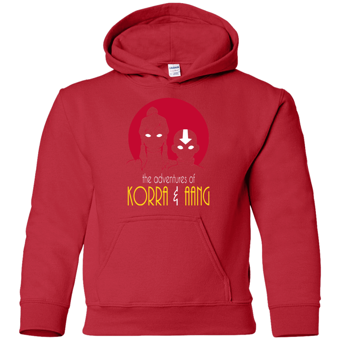 Sweatshirts Red / YS Adventures of Korra & Aang Youth Hoodie