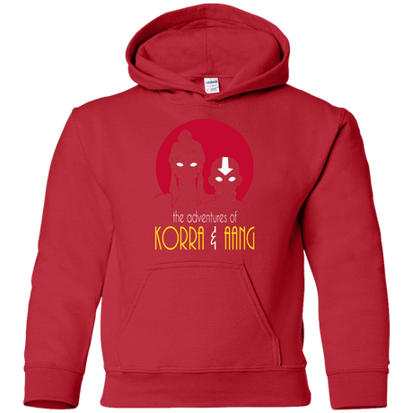 Sweatshirts Red / YS Adventures of Korra & Aang Youth Hoodie