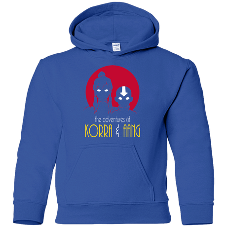 Sweatshirts Royal / YS Adventures of Korra & Aang Youth Hoodie