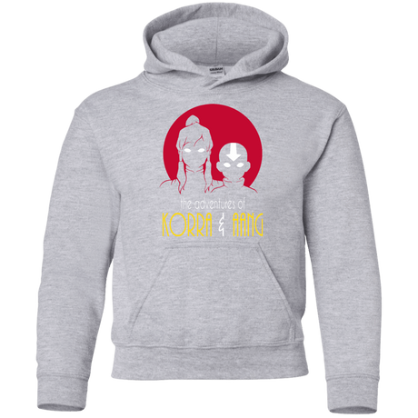 Sweatshirts Sport Grey / YS Adventures of Korra & Aang Youth Hoodie