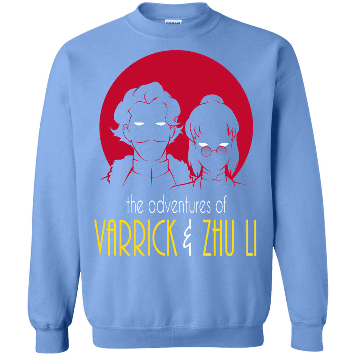 Sweatshirts Carolina Blue / S Adventures of Varrick & Zhu Li Crewneck Sweatshirt