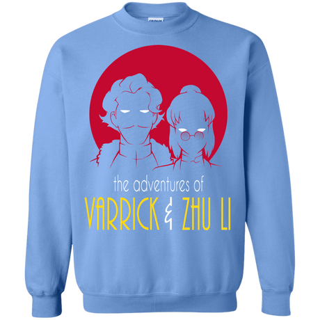 Sweatshirts Carolina Blue / S Adventures of Varrick & Zhu Li Crewneck Sweatshirt