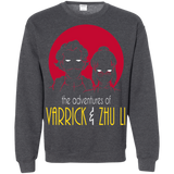 Sweatshirts Dark Heather / S Adventures of Varrick & Zhu Li Crewneck Sweatshirt