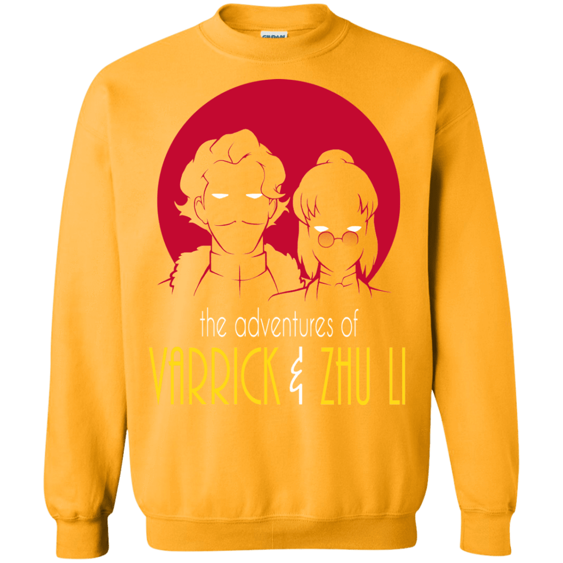 Sweatshirts Gold / S Adventures of Varrick & Zhu Li Crewneck Sweatshirt