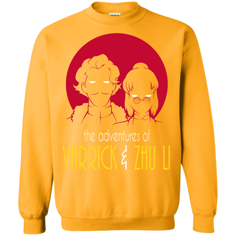 Sweatshirts Gold / S Adventures of Varrick & Zhu Li Crewneck Sweatshirt