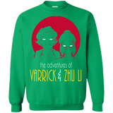 Sweatshirts Irish Green / S Adventures of Varrick & Zhu Li Crewneck Sweatshirt