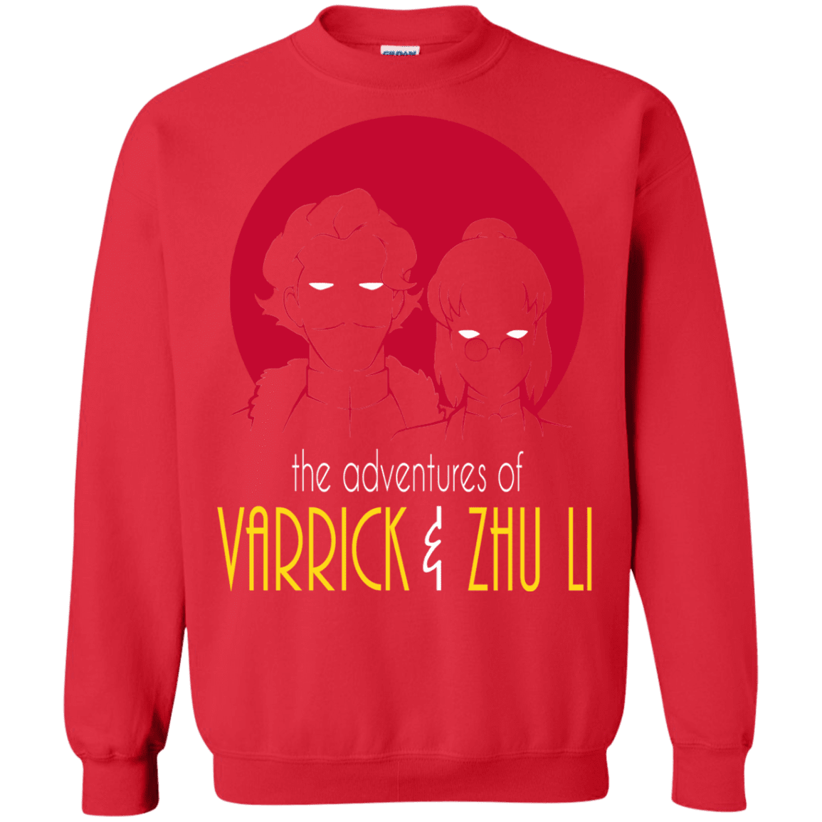 Sweatshirts Red / S Adventures of Varrick & Zhu Li Crewneck Sweatshirt