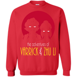 Sweatshirts Red / S Adventures of Varrick & Zhu Li Crewneck Sweatshirt