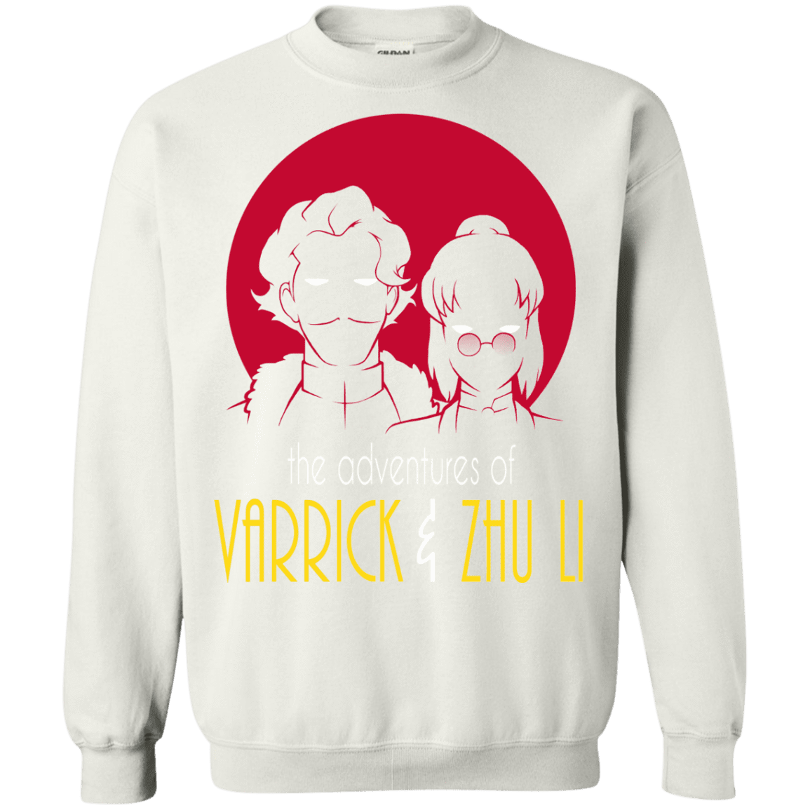 Sweatshirts White / S Adventures of Varrick & Zhu Li Crewneck Sweatshirt