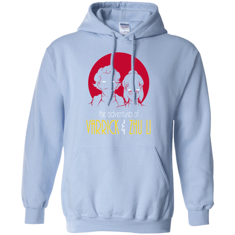 Sweatshirts Light Blue / S Adventures of Varrick & Zhu Li Pullover Hoodie