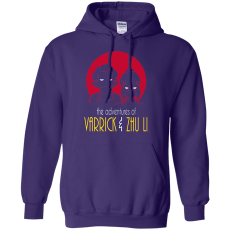 Sweatshirts Purple / S Adventures of Varrick & Zhu Li Pullover Hoodie