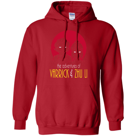 Sweatshirts Red / S Adventures of Varrick & Zhu Li Pullover Hoodie