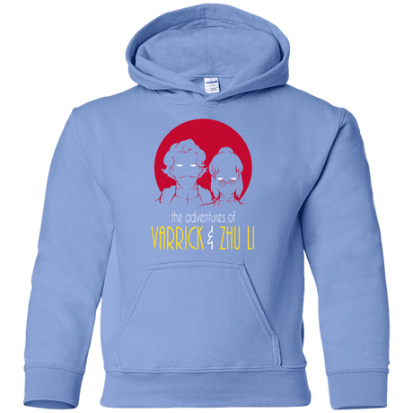 Sweatshirts Carolina Blue / YS Adventures of Varrick & Zhu Li Youth Hoodie