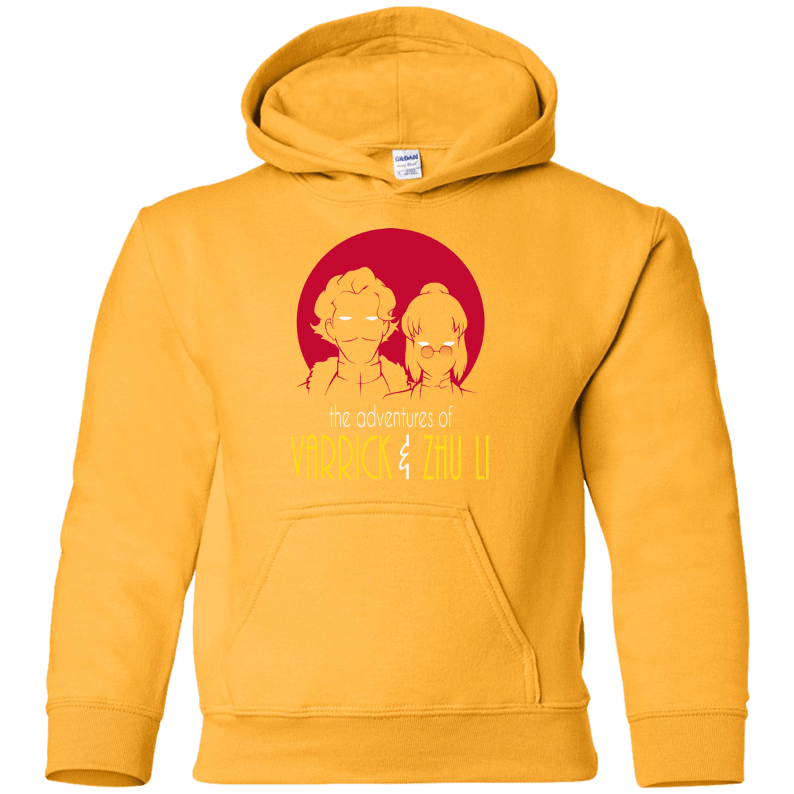 Sweatshirts Gold / YS Adventures of Varrick & Zhu Li Youth Hoodie