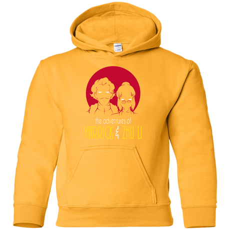 Sweatshirts Gold / YS Adventures of Varrick & Zhu Li Youth Hoodie