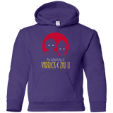 Sweatshirts Purple / YS Adventures of Varrick & Zhu Li Youth Hoodie