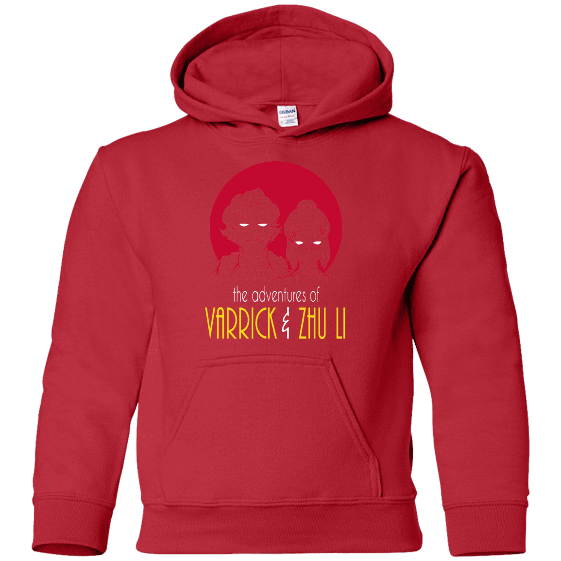 Sweatshirts Red / YS Adventures of Varrick & Zhu Li Youth Hoodie