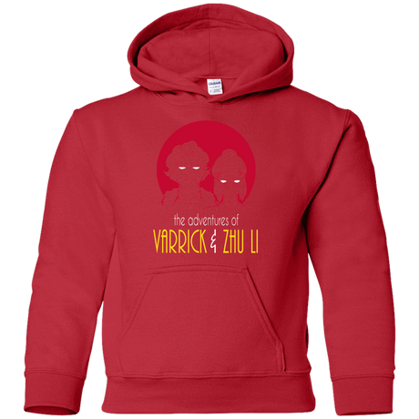 Sweatshirts Red / YS Adventures of Varrick & Zhu Li Youth Hoodie