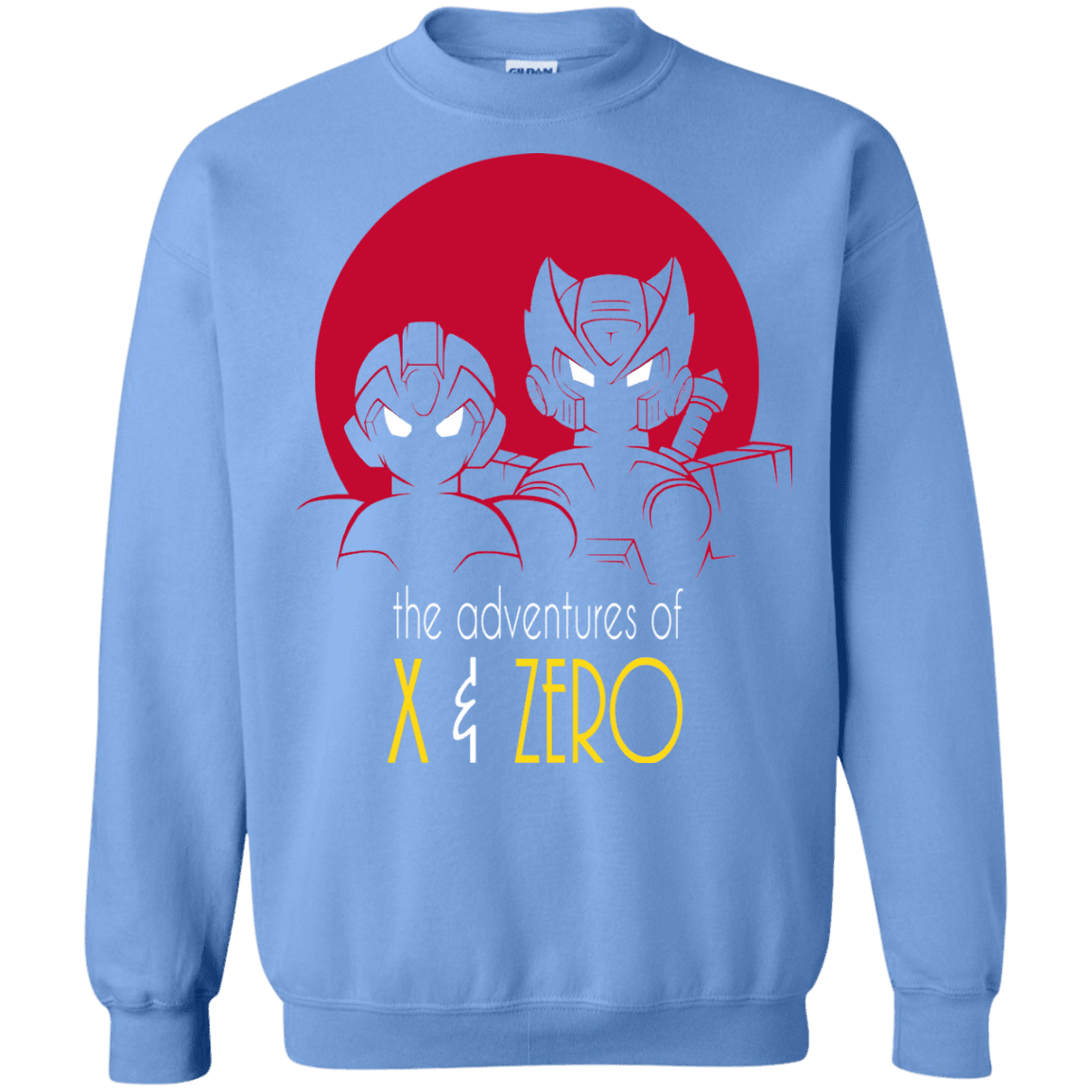 Sweatshirts Carolina Blue / S Adventures of X & Zero Crewneck Sweatshirt