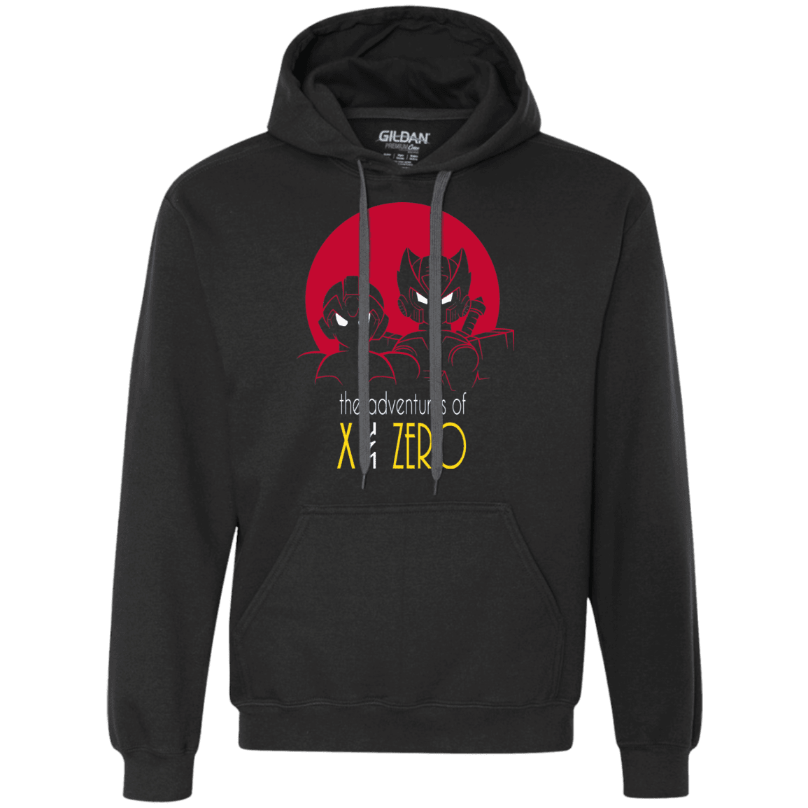 Sweatshirts Black / S Adventures of X & Zero Premium Fleece Hoodie