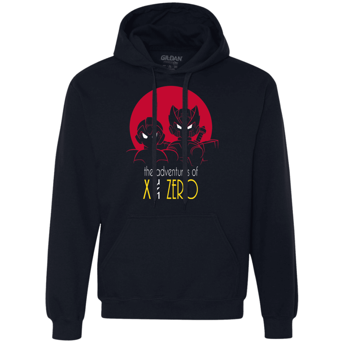 Sweatshirts Navy / S Adventures of X & Zero Premium Fleece Hoodie