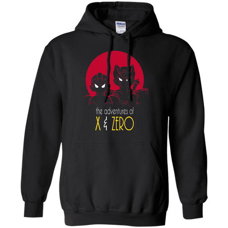 Sweatshirts Black / S Adventures of X & Zero Pullover Hoodie