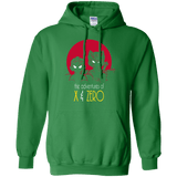 Sweatshirts Irish Green / S Adventures of X & Zero Pullover Hoodie