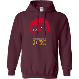 Sweatshirts Maroon / S Adventures of X & Zero Pullover Hoodie
